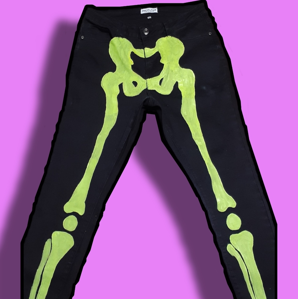 Skeleton Jeans